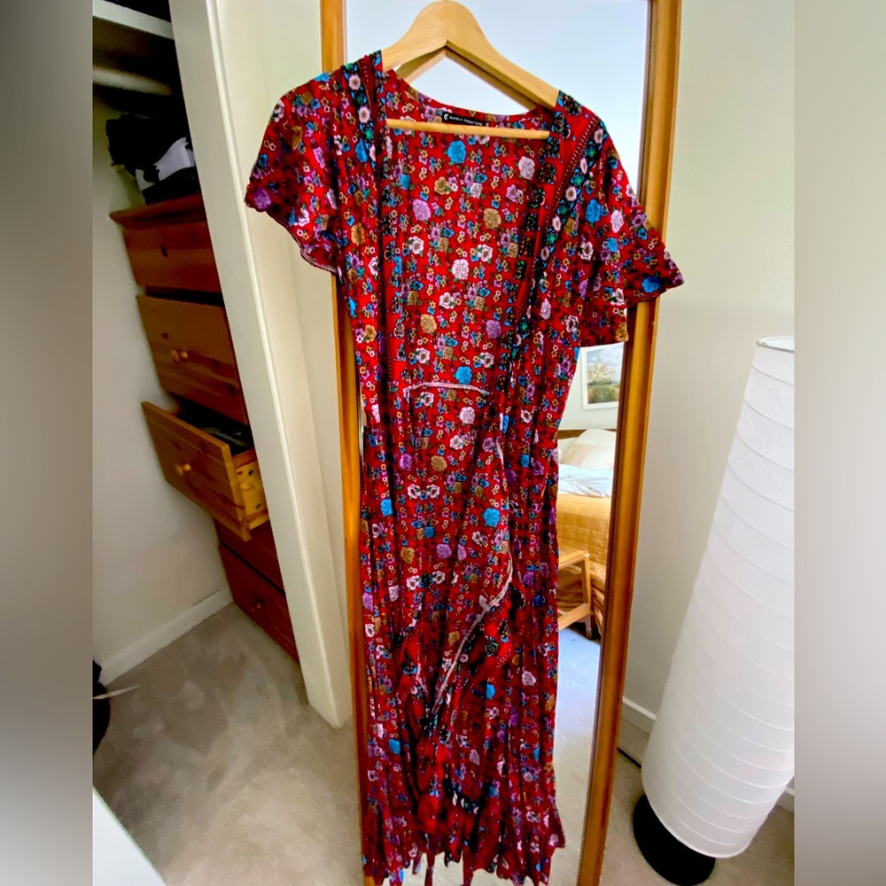 Acenala Expeditions flutter dress Sz Sm